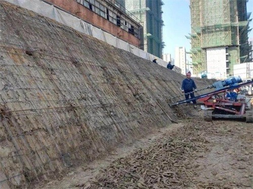 襄都建筑边坡支护